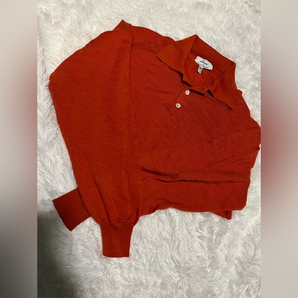 Vintage Brioni for Neiman Marcus made is Italy Lana wool sweater